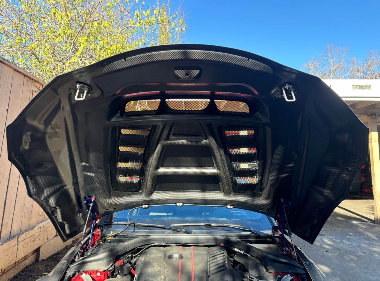 Carbon Fiber VRS Style Hood - Toyota Supra A90/A91