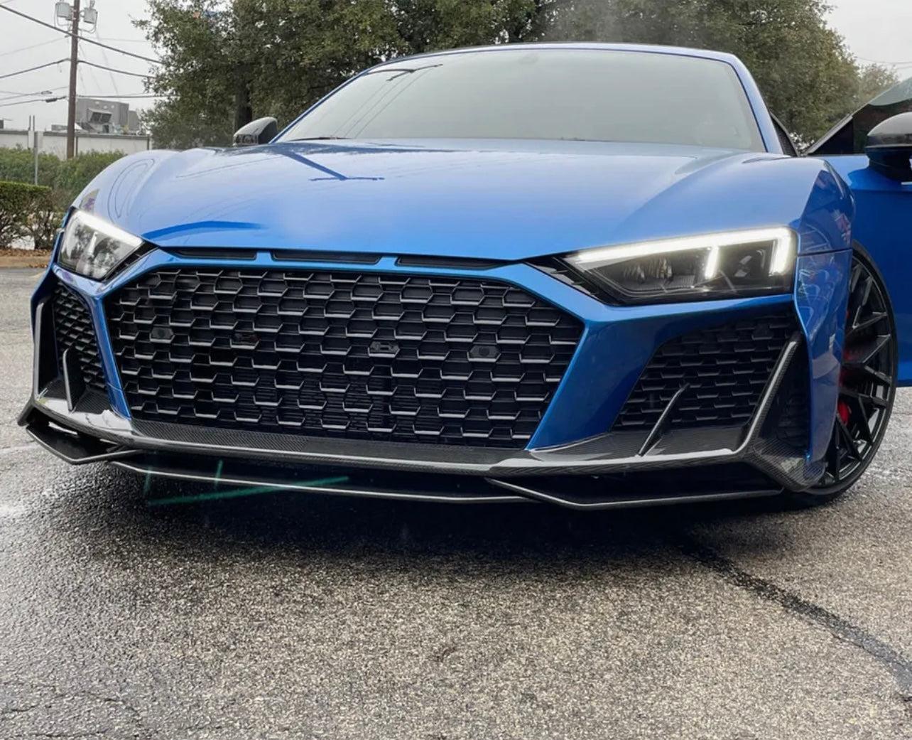 Audi R8 Gen 2 Carbon Fiber Artisan Front Lip 2019-2024