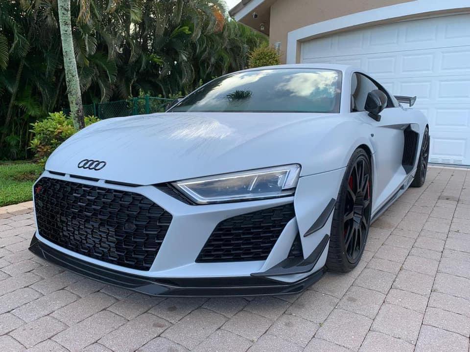Audi R8 Artisan GT Carbon Fiber Front Lip For 2019-2023