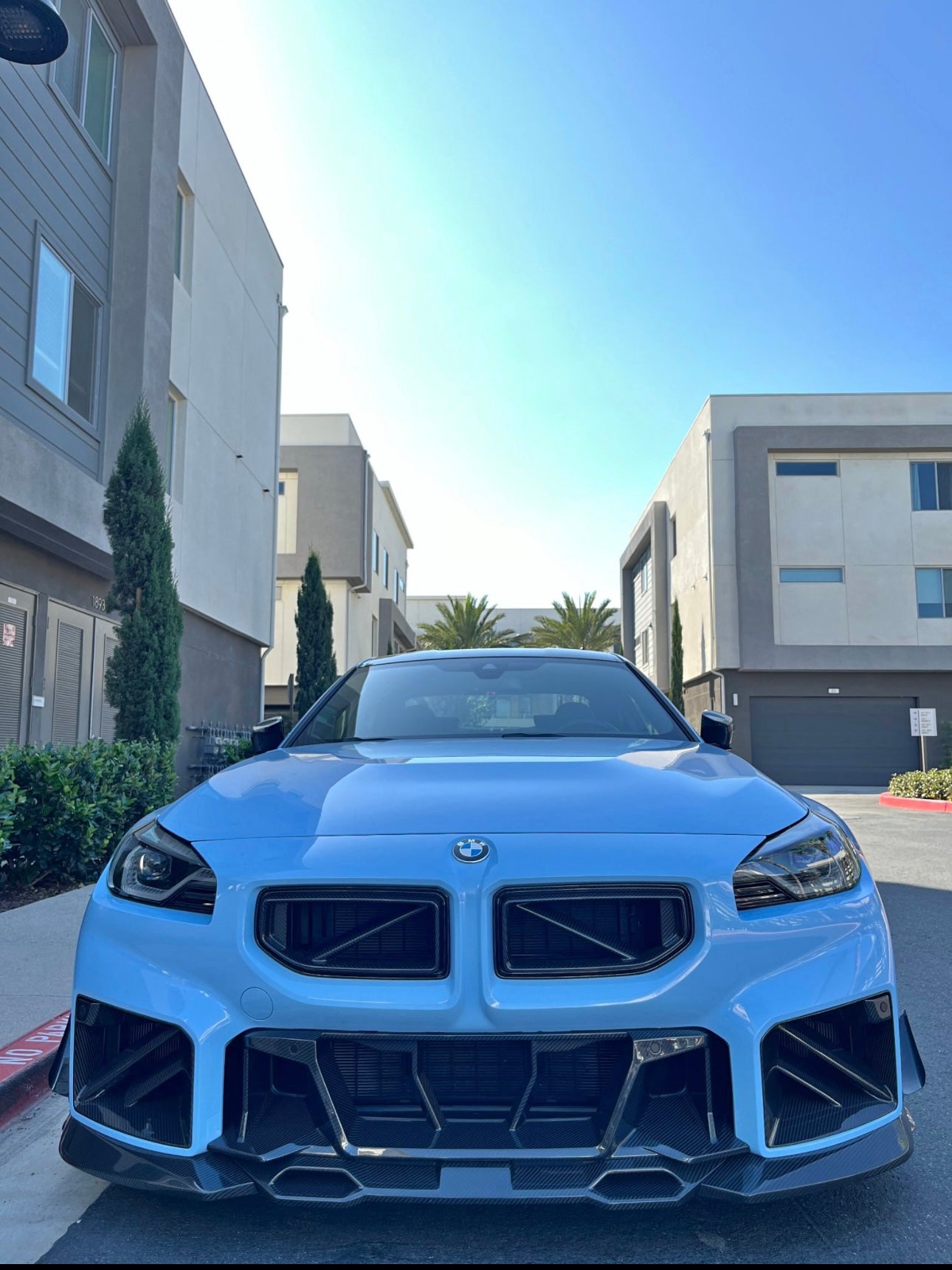 Dry Carbon Fiber Air Ducts - G87 M2