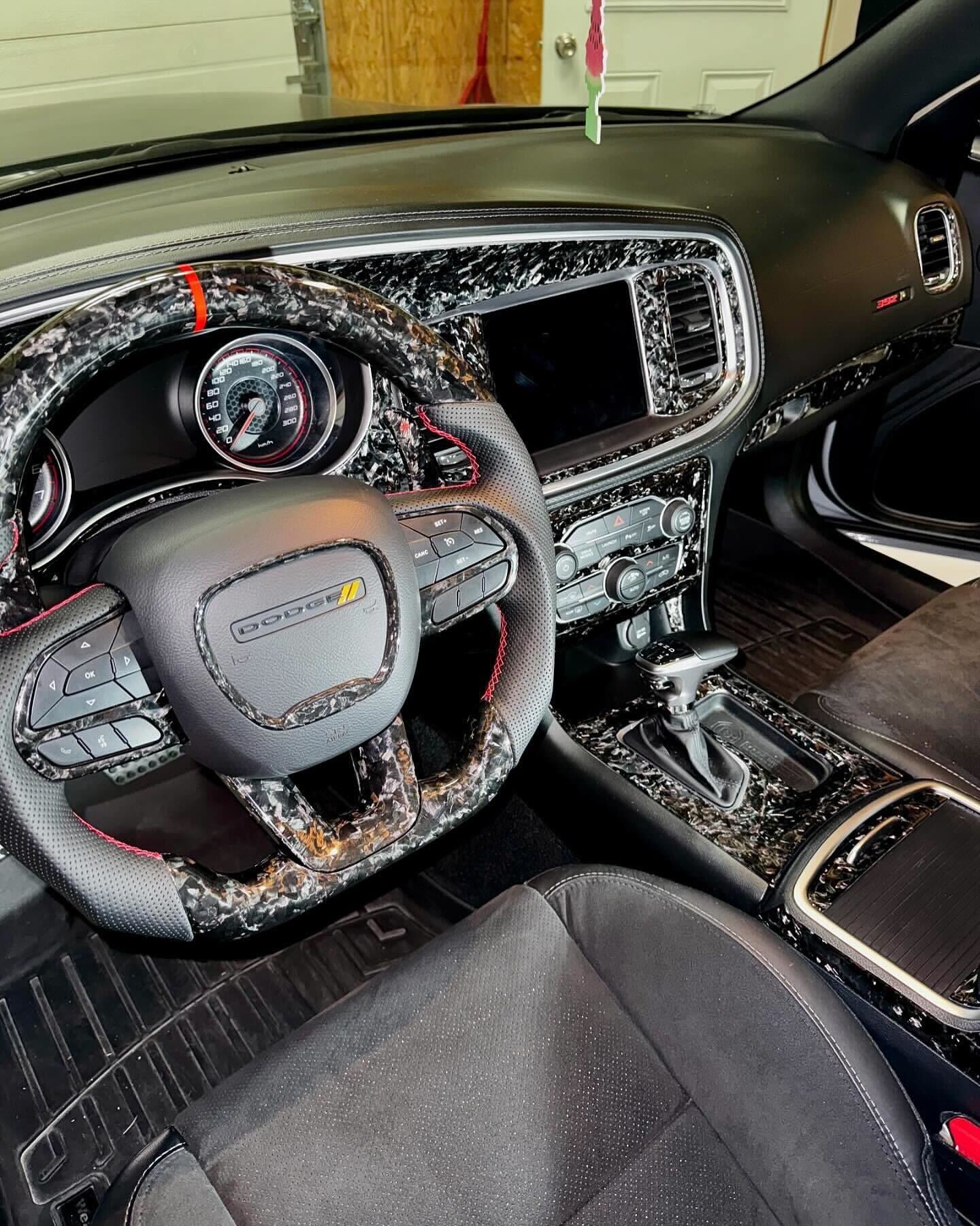 Carbon Fiber Steering Wheel - Dodge Challenger (2015-2023)