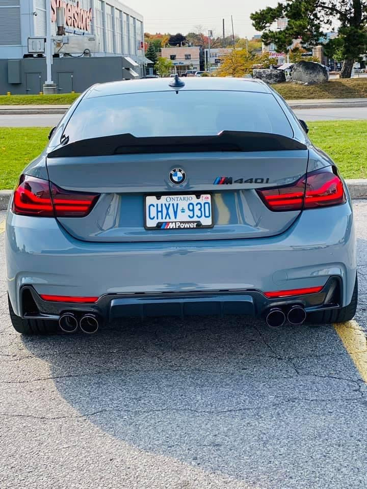 MP Style Carbon Fiber Rear Diffuser - BMW F32 / F33 / F36 4 Series