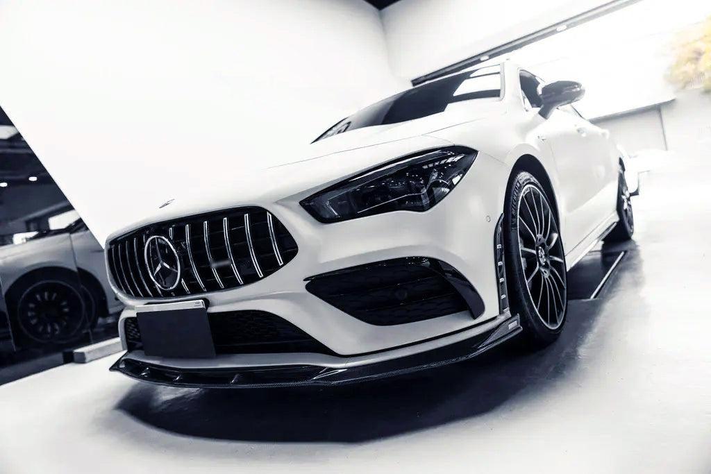 FD Style Carbon Fiber Front Lip - Mercedes Benz C118 / W118 CLA-Class