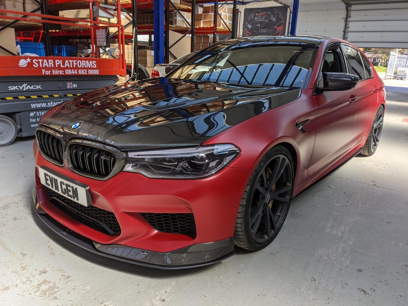 GTR Style Carbon Fiber Front Hood - BMW F90 M5 & G30 5 Series