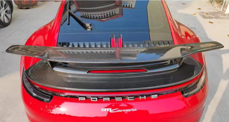 Carbon Fiber Rear Wing - Porsche 911/992 Carrera S