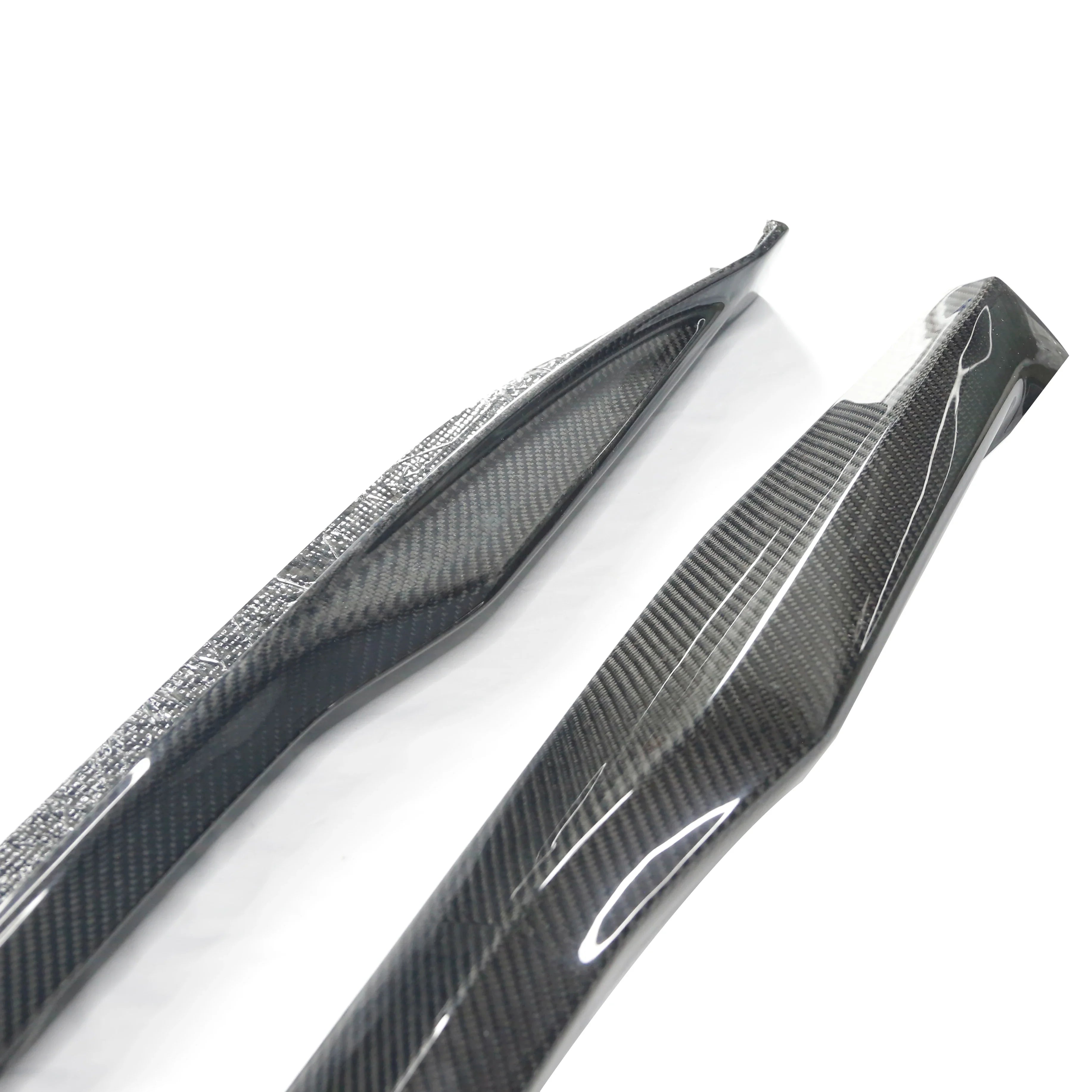 S Style Carbon Fiber Side skirts- Porsche Carrera 911 992 Base Model
