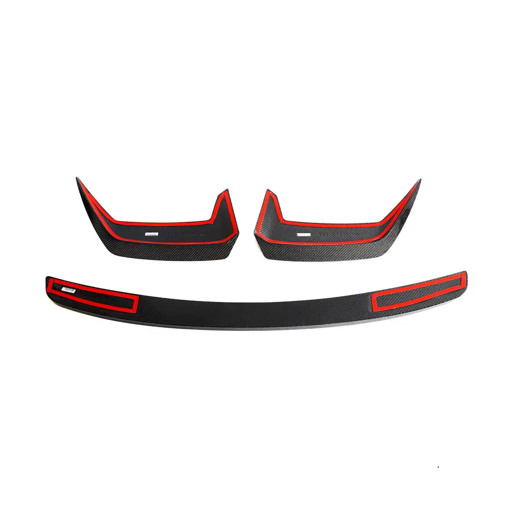 Carbon Fiber Roof Spoilers (3pc)- Audi RSQ8 SUV Sport 2020-2023