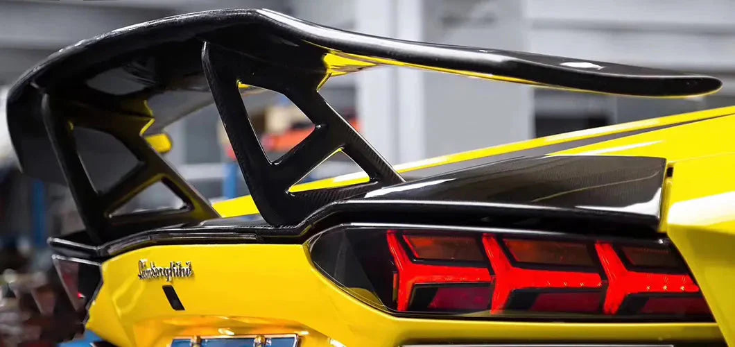 Carbon Fiber DMC Style Rear Wing- Lamborghini Aventador Lp700 Lp720 Lp750