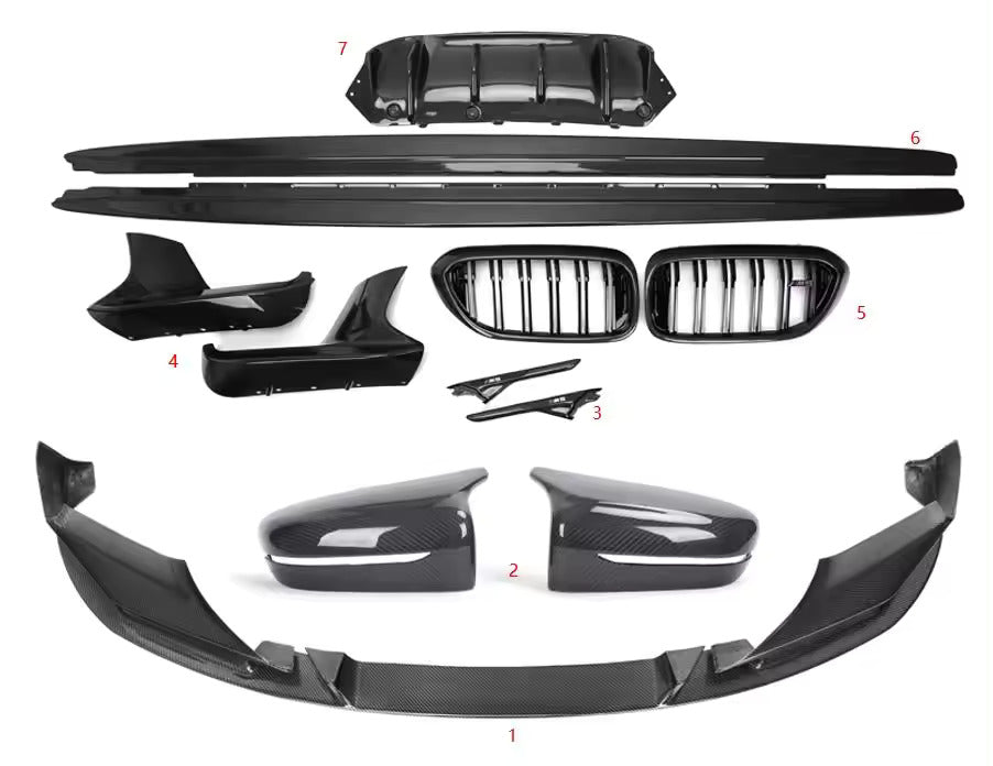 Full Carbon Aero Body Kit - BMW F90 M5 Pre LCI