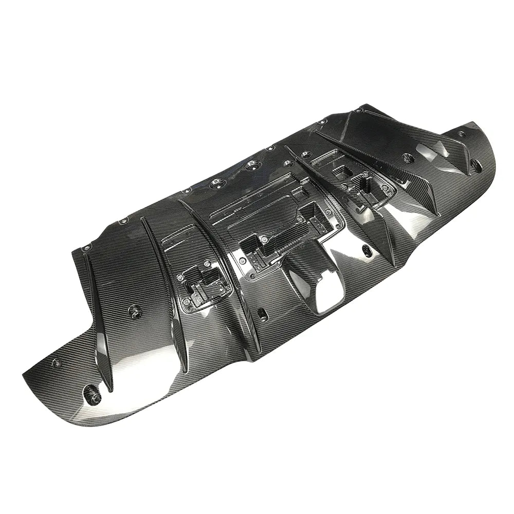 N style Carbon Fiber Rear Diffuser - Ferrari 488/ GTB / Spyder