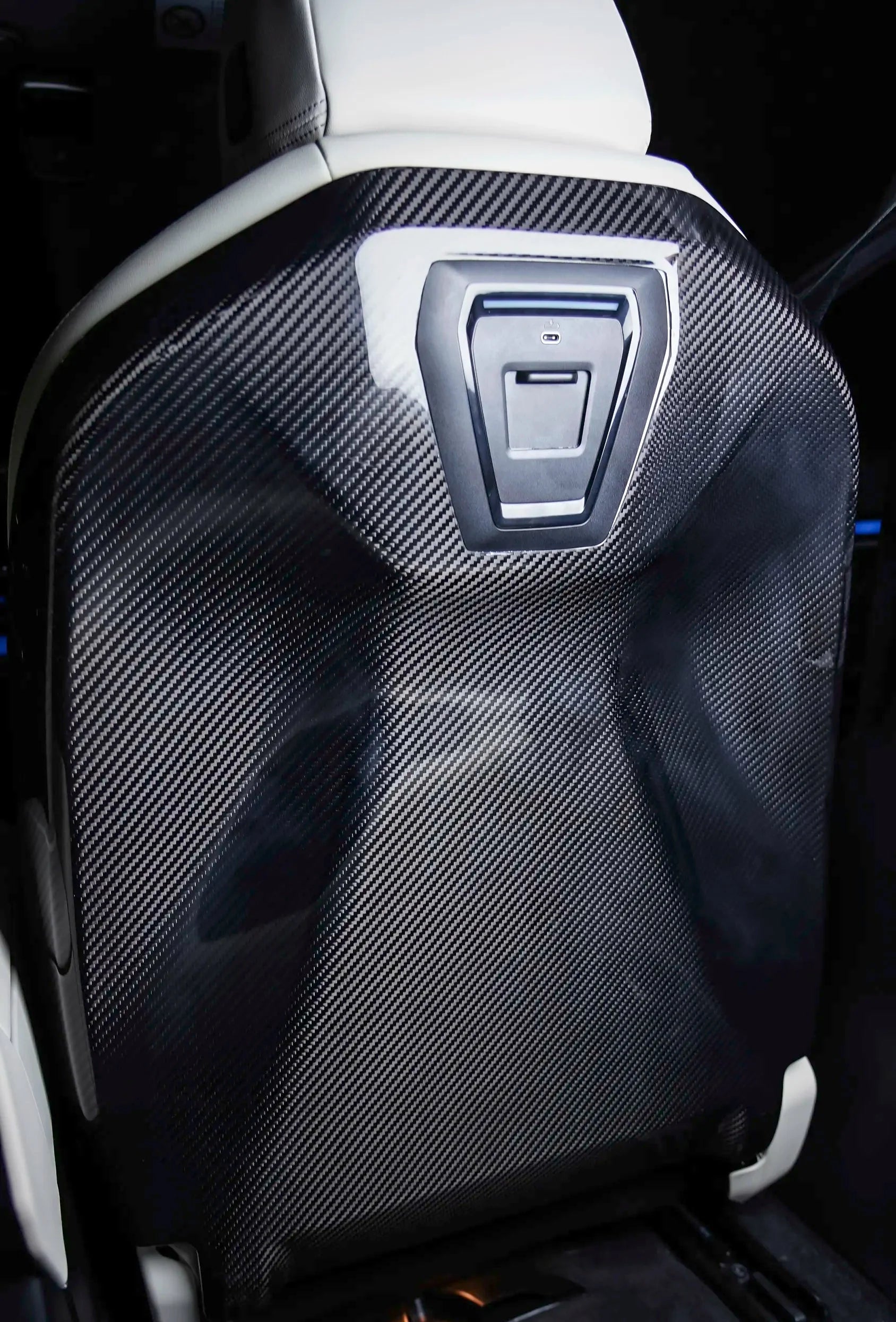 Prepreg Carbon Fiber Seat back Cover - BMW 5 Series G60