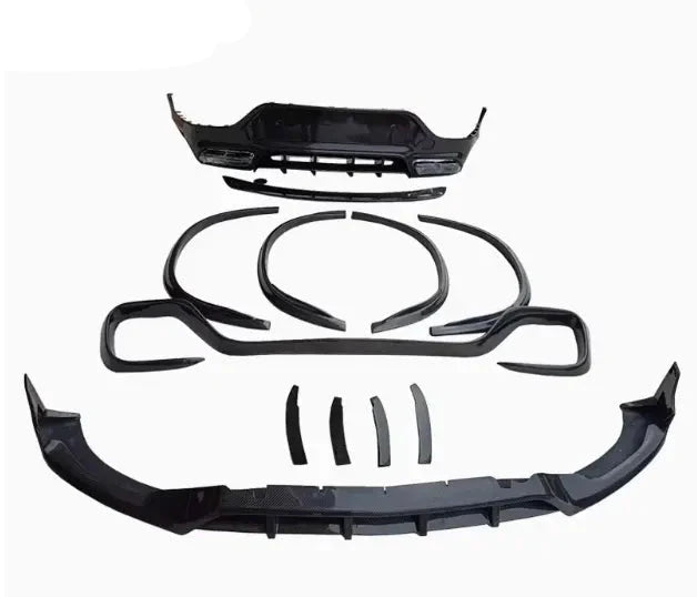 Carbon Fiber T Style Aerodynamic Body kit - Mercedes-Benz GLC63