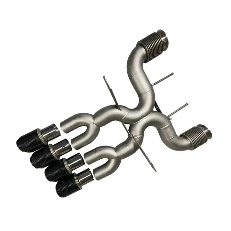 McLaren 765LT Titanium Straight Pipe Exhaust System