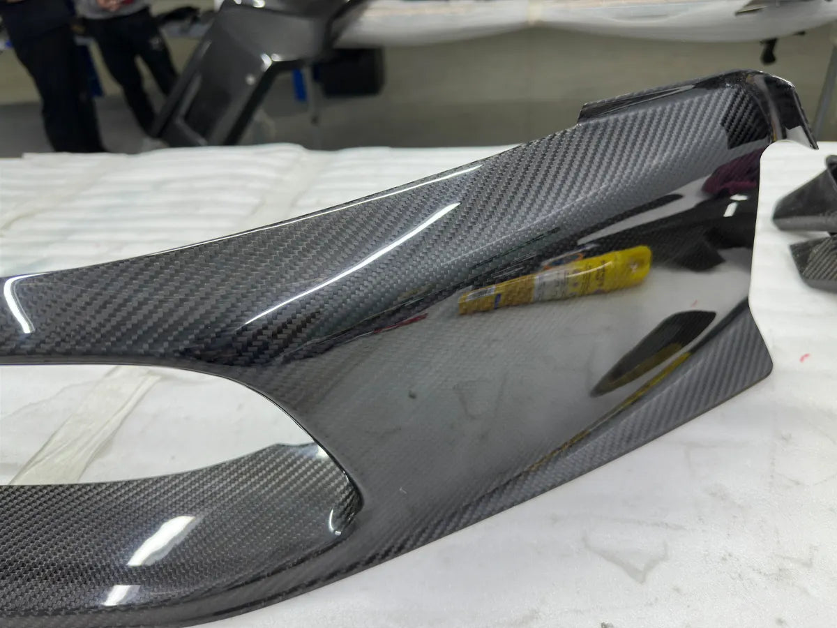 Carbon Fiber Upper Front Bumper Trim Lip - Porsche 992 GT3RS