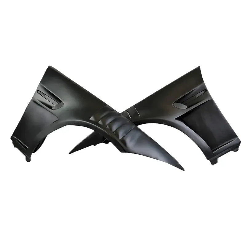Carbon Fiber GT4 Style Vented Front Fender Set Replacements - BMW M3 E92 Coupe 2008-2013