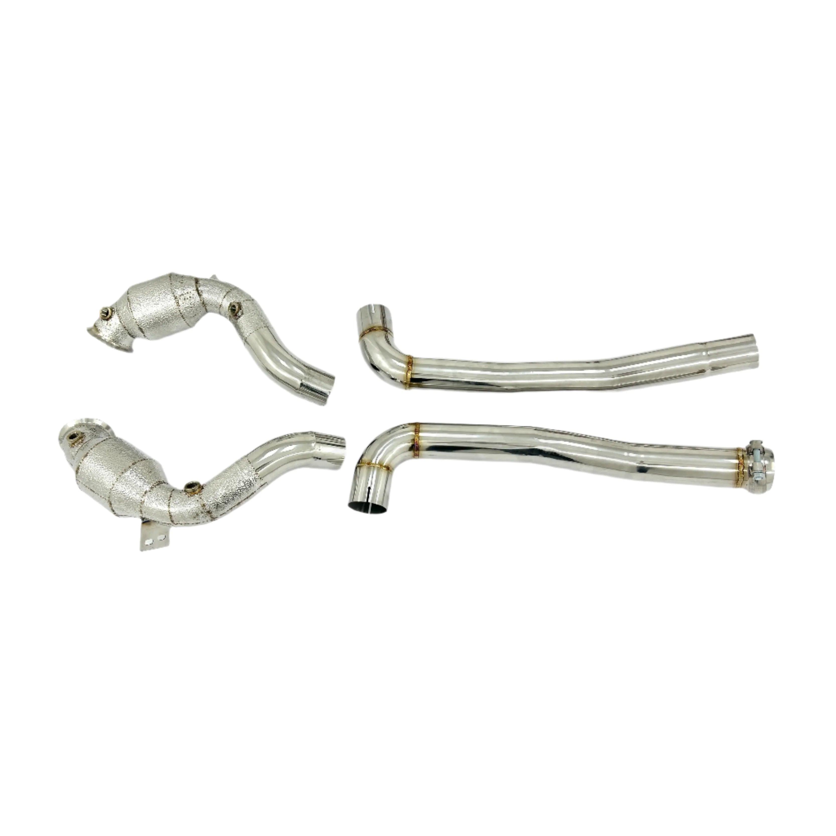 Sport Downpipes w/ HeatShield - Mercedes-Benz AMG GT GTC GTR GTS 4.0T