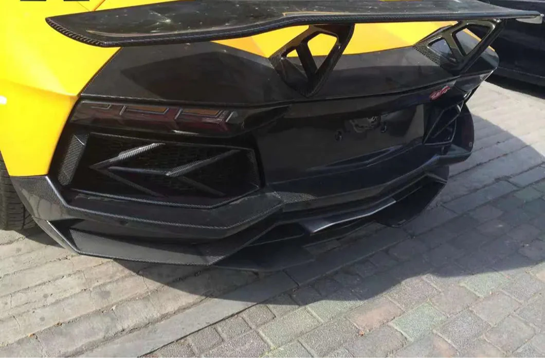 Carbon Fiber DMC Style Rear Wing- Lamborghini Aventador Lp700 Lp720 Lp750