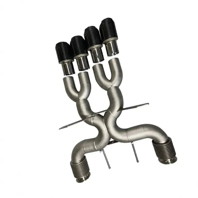 McLaren 765LT Titanium Straight Pipe Exhaust System