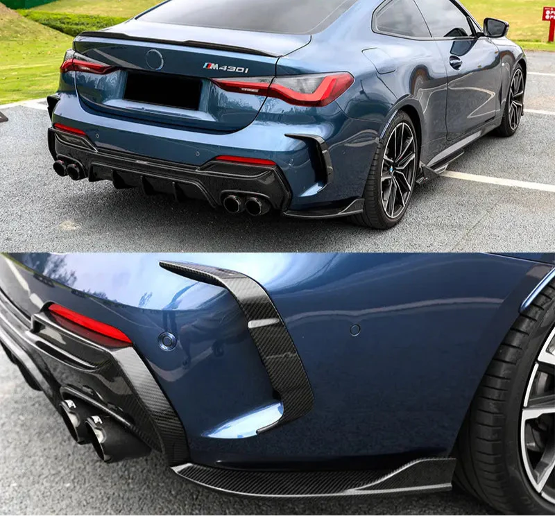 prepreg carbon Fiber Sport Rear Diffuser - BMW BMW 4 Series G22 G23 425i M440I Coupe M Sport