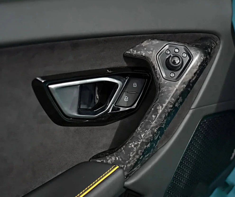 Dry Carbon Fiber Door Handel Cover - Lamborghini Huracan