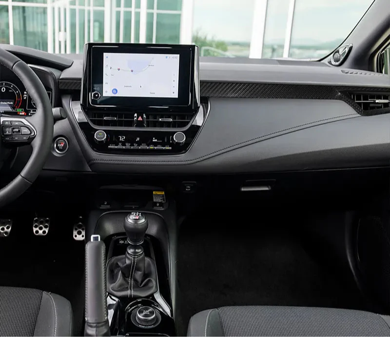 Carbon Fiber Interior AC Vent Dash Board Trim - Toyota GR Corolla 2023+