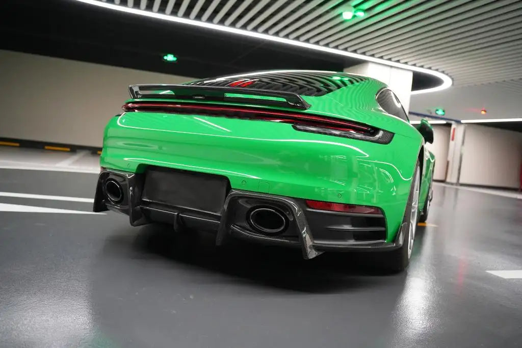 Prepreg Carbon Fiber Vented Rear Trunk Spoiler - Porsche 911 992 Targa Carrera S/4/4S 2019-2022