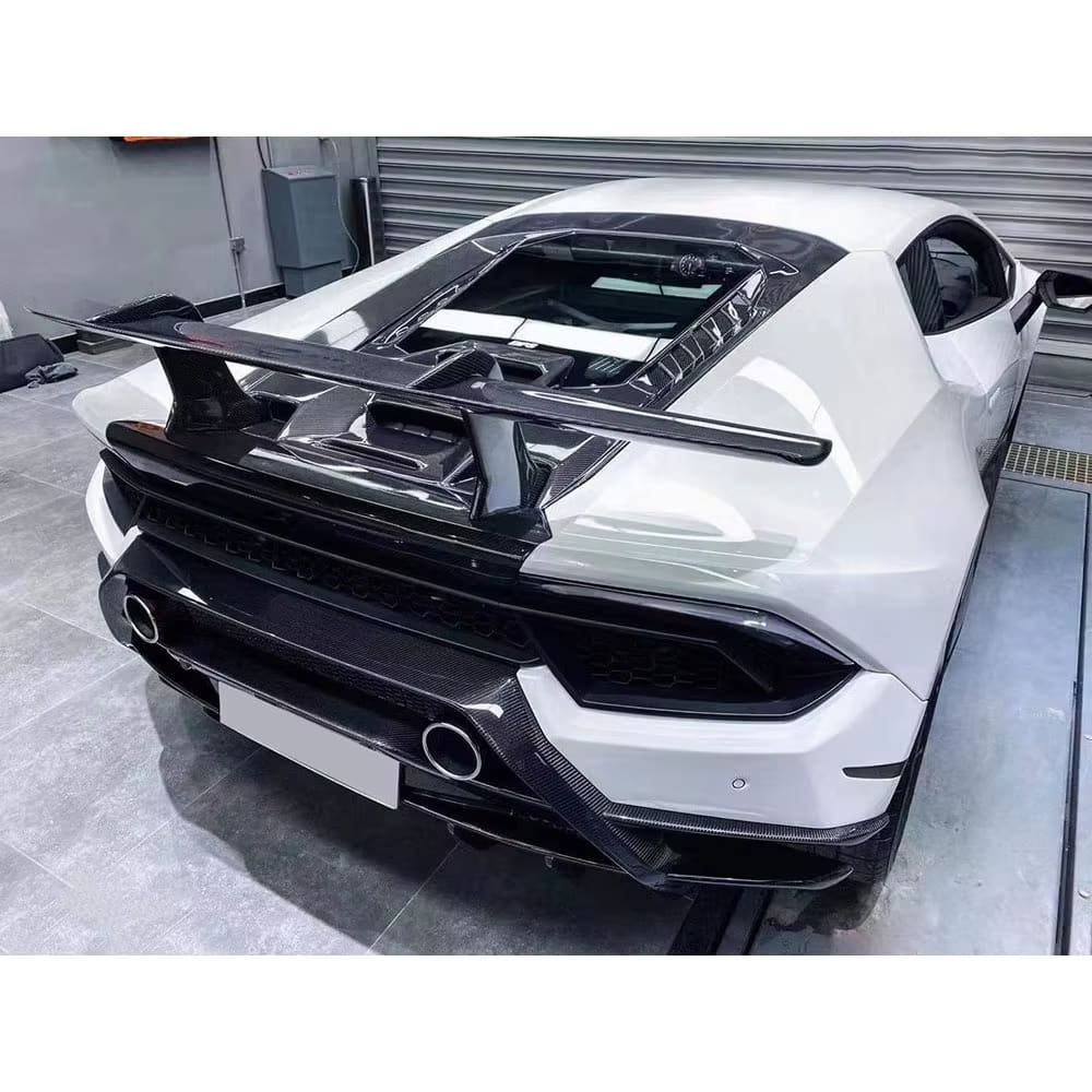 P Style Carbon Fiber Rear Wing -  Lamborghini Huracan