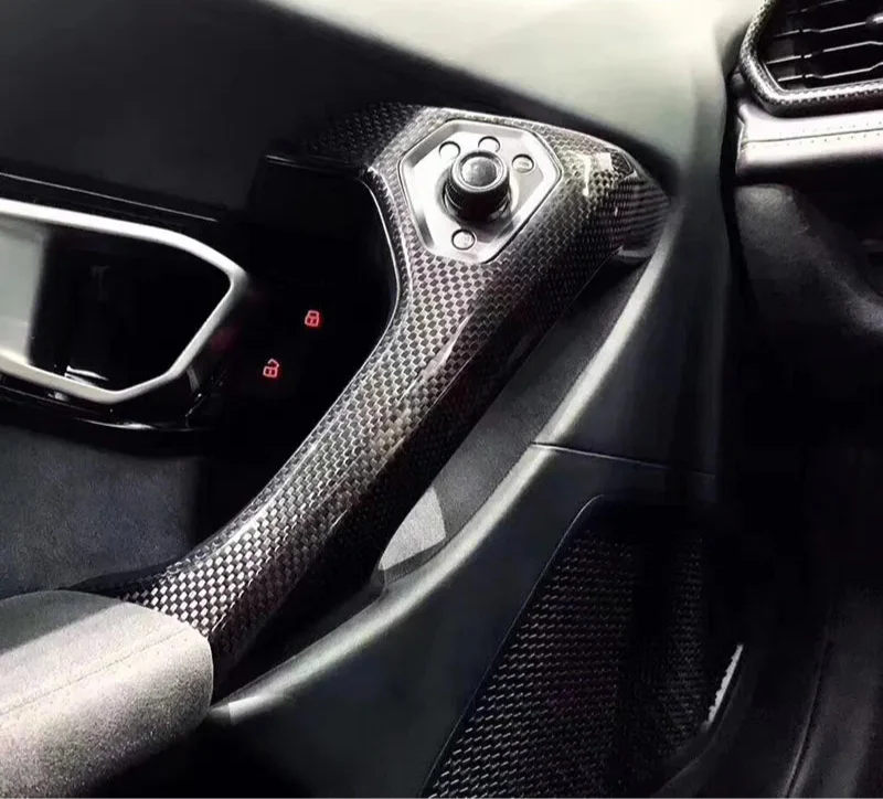 Carbon Fiber Interior Trims Replacement Set (10pc) - Lamborghini Huracan
