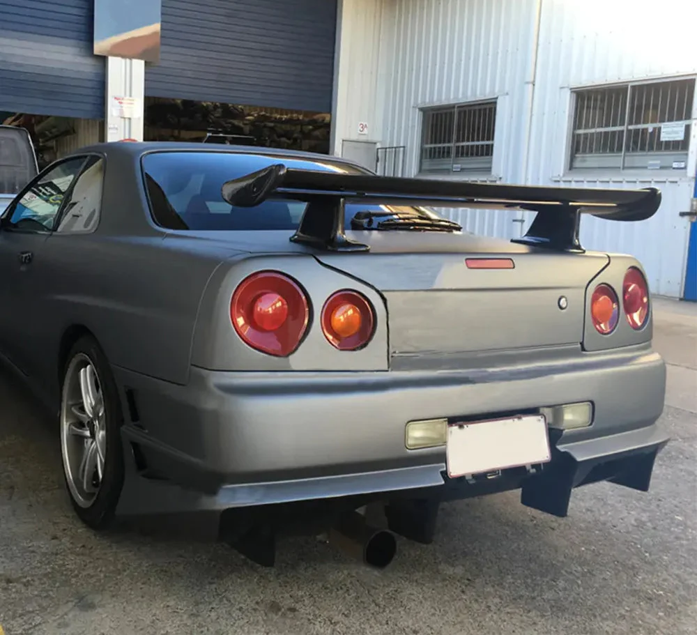 OE Short Type Spoiler Wing Leg Bracket ( 5in )- Nissan Skyline R34 GTR GTT