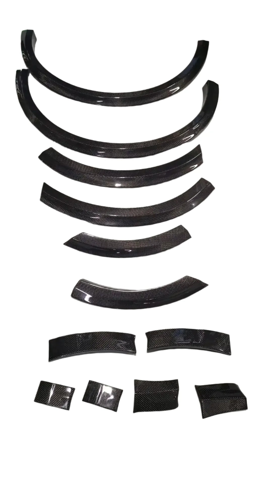 Carbon Fiber Wheel Flare Arch Trims - AUDI RSQ8