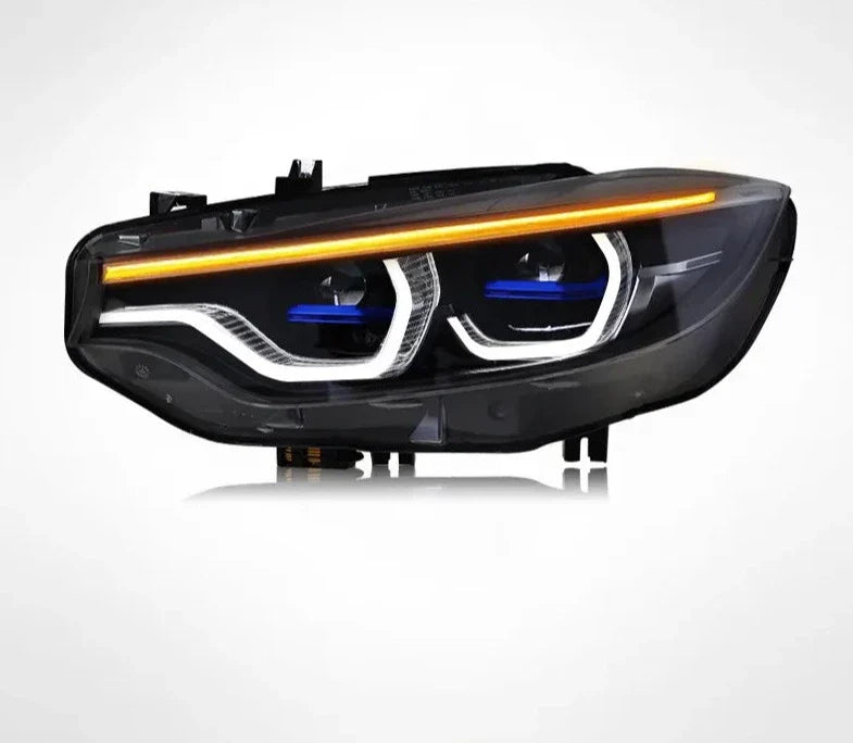 Ikon Style LCI Style Headlights - BMW F80/F82 / F83 M4, & F32 / F33 / F36 4 Series