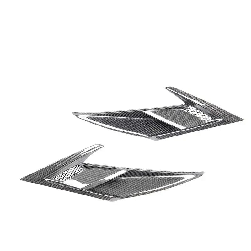 Paktechz Prepreg Carbon Fiber Front Fender Vent Trims - Ferrari F8