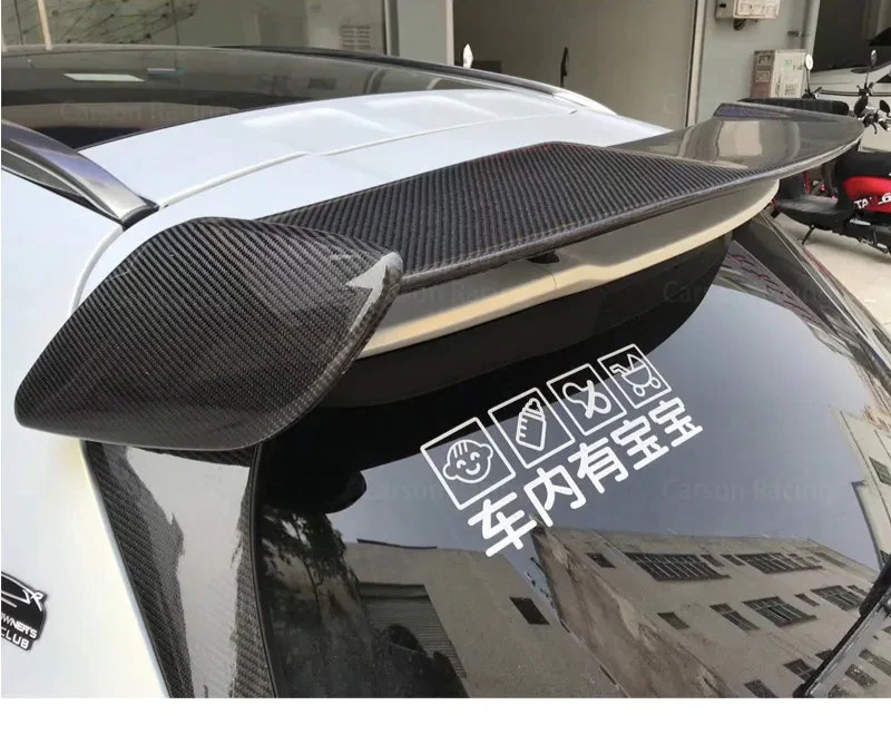 Carbon Fiber Rear Roof Window Spoiler V3 - Mercedes Benz X156 GLA200 GLA250 GLA45