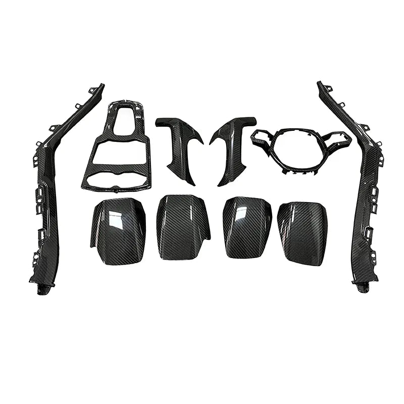 Carbon Fiber Interior Trims Replacement Set (10pc) - Lamborghini Huracan