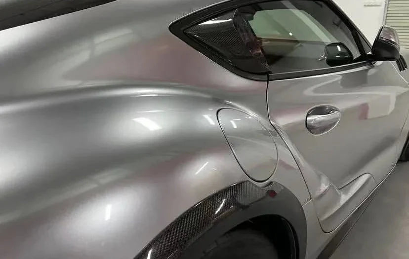 Carbon Fiber Side Air Duct vent Window Cover - Toyota Supra A90 A91 Mk5