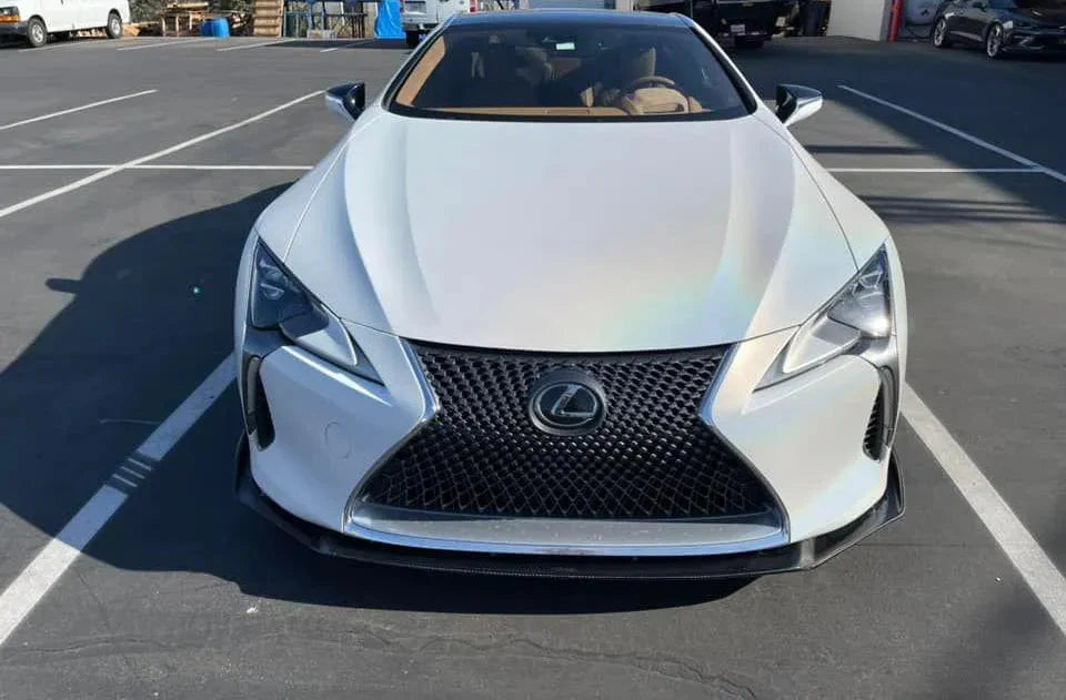 Carbon Fiber Front Splitter Lip - Lexus LC500 LC500H