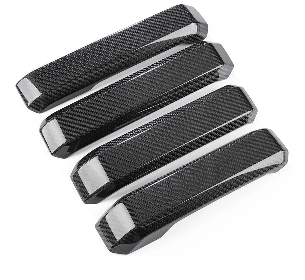 Carbon Inner Door Handle Overlay Cover Trim - Ford Raptor F150 2015-2020