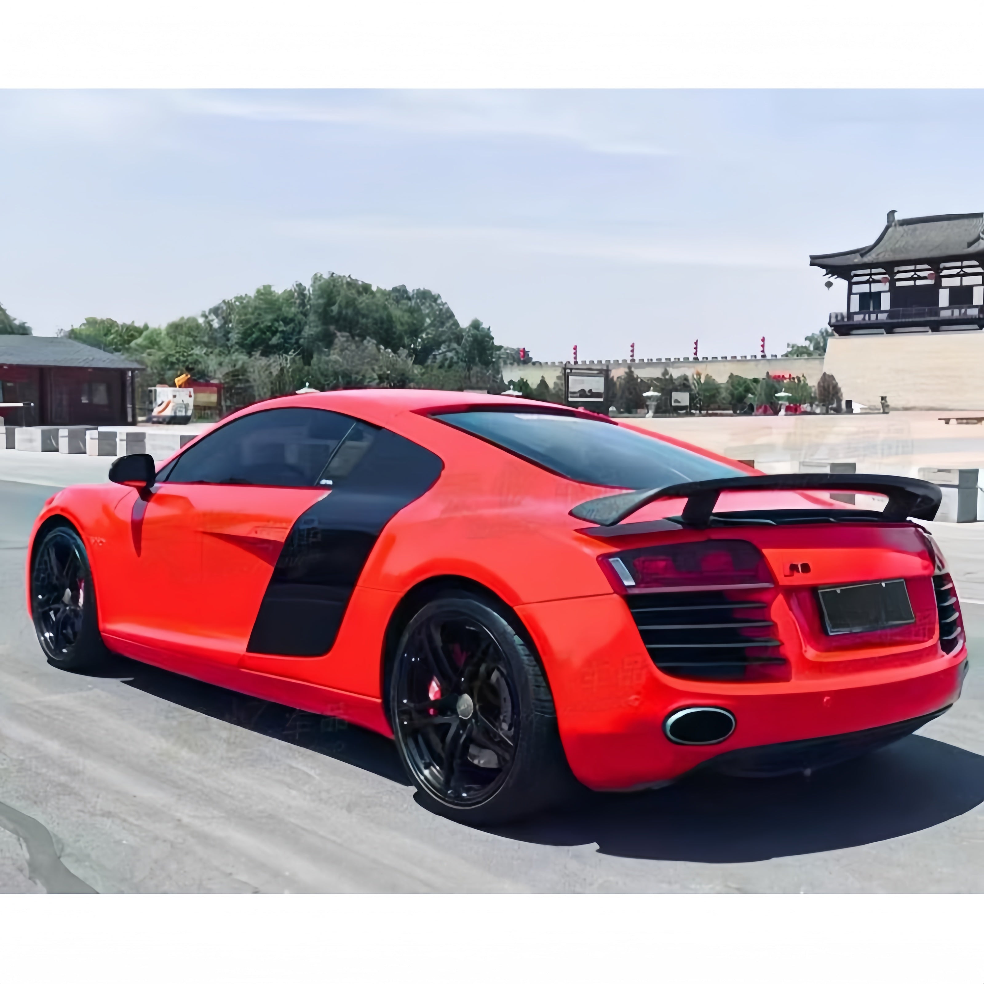 Carbon Fiber Rear Wing - Audi R8 V10 Gen 1
