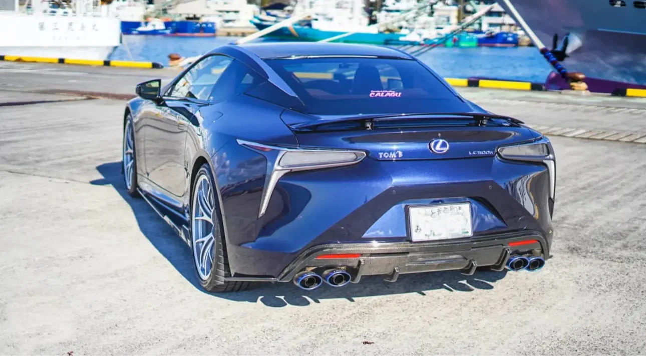 Carbon Fiber Rear Diffuser - Lexus LC500 LC500H