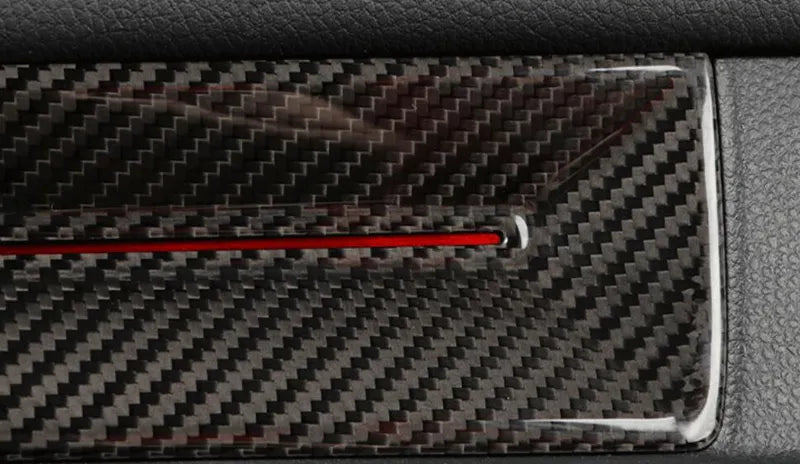 Carbon Fiber Interior Door Handle Trim - Honda Civic Type R FL5