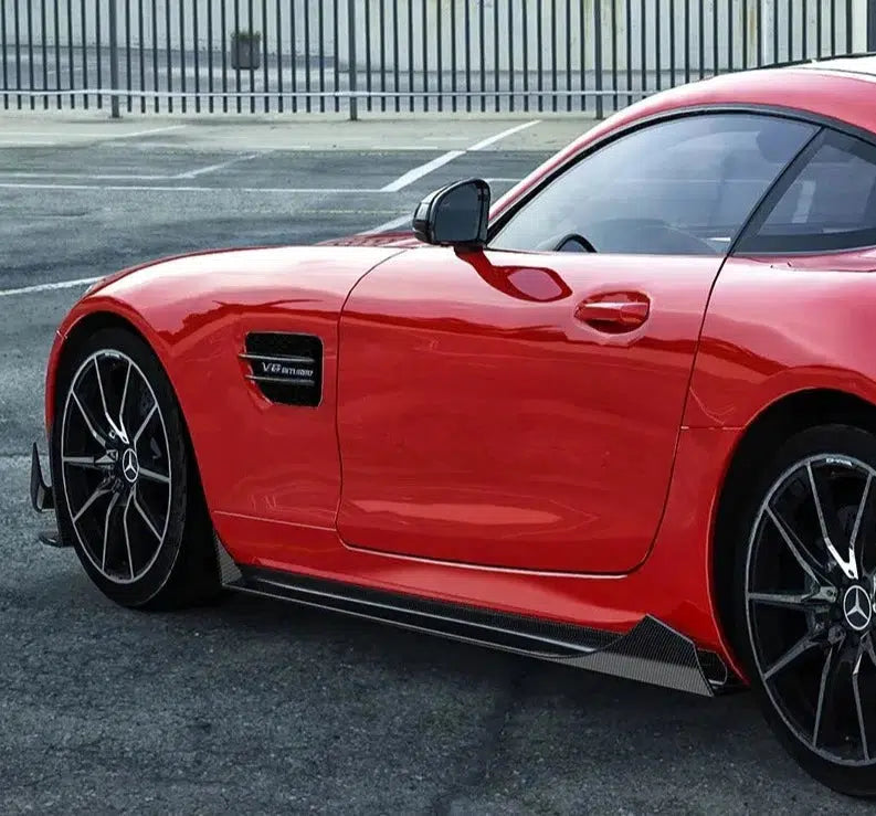 Mercedes AMG GT/GTS/GTC Carbon Fiber AP Side Skirt Extension