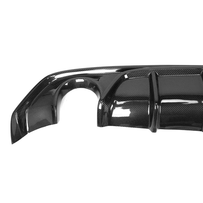 Carbon Fiber Rear Diffuser w/ LED Light - Infiniti Q60 2016-2022