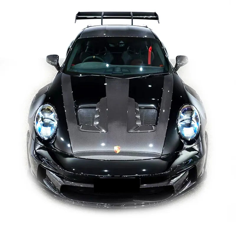 Prepreg Carbon Fiber GT3RS Style Front Hood Bonnet - Porsche 992 911