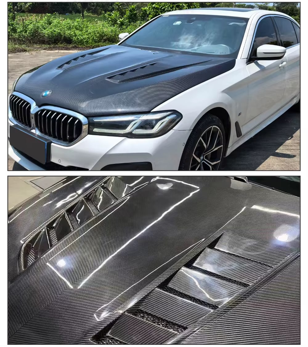 V Style Carbon Fiber Hood - BMW M5 F90