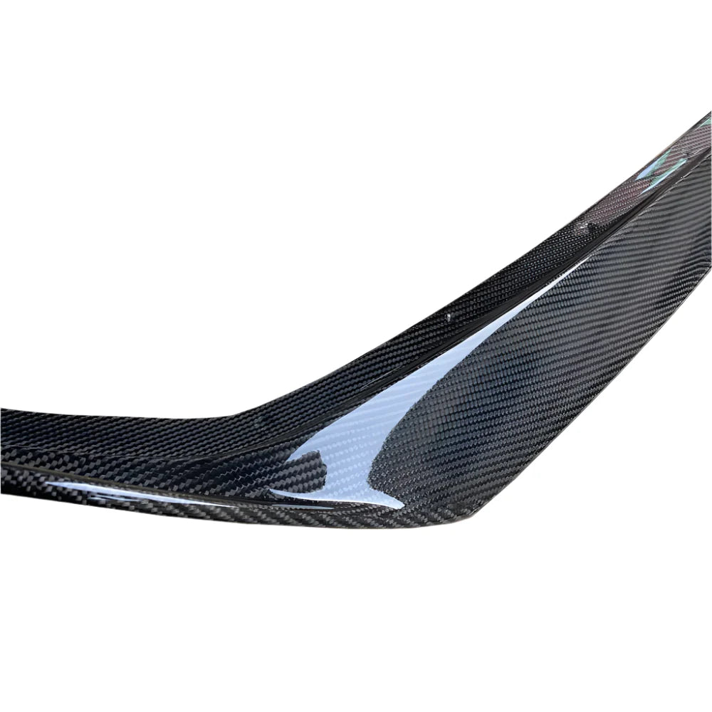 Carbon Fiber V Style Front Lip - Chevrolet Corvette C8