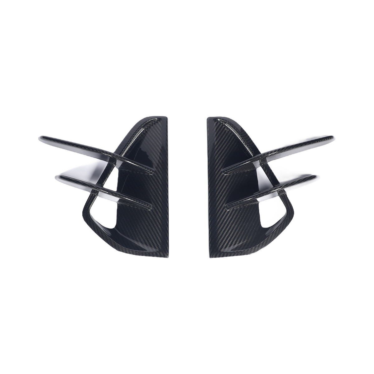 Carbon Fiber Aero Front Side Air Duct Vents Trim - Audi RS3 8.5Y 2025+