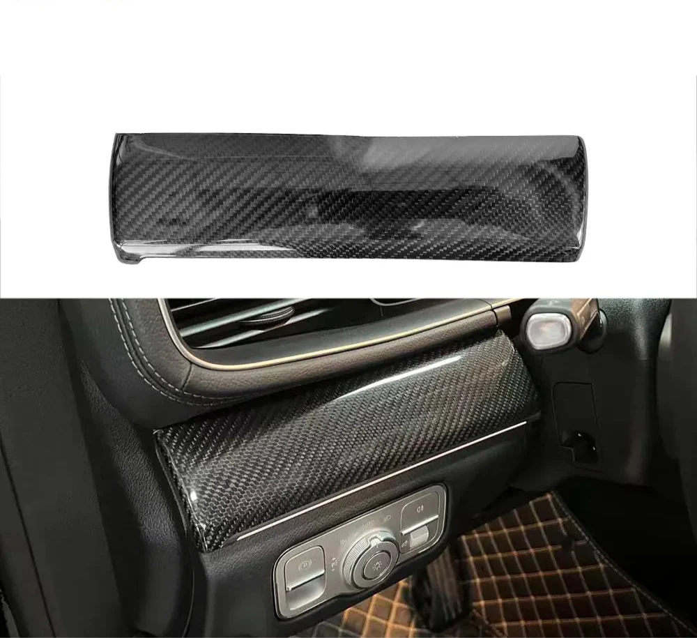 Carbon Interior Trims Center Console Cover Dashboard Cover Door Trim - Mercedes W167 GLE Class 2019up 7Pcs