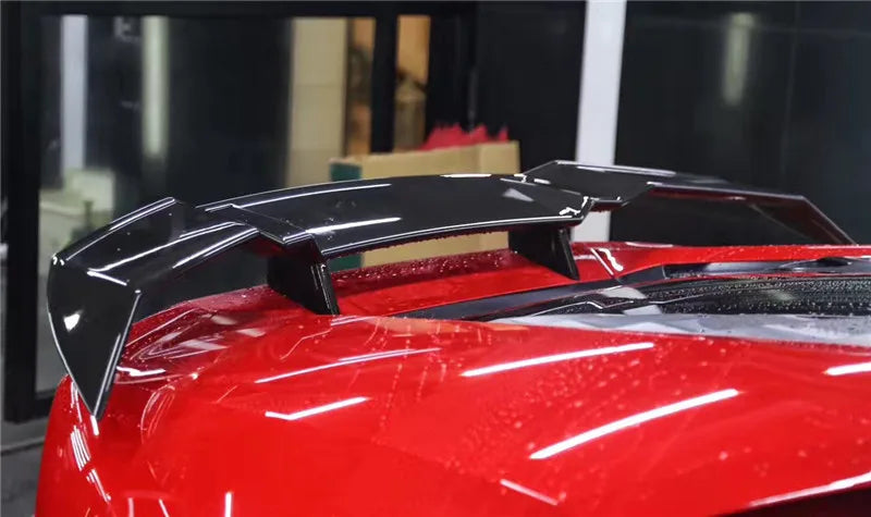 V style Carbon Fiber Wing - Lamborghini Huracan