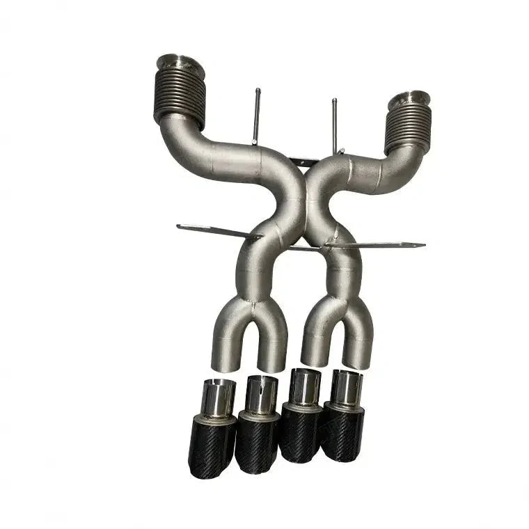McLaren 765LT Titanium Straight Pipe Exhaust System