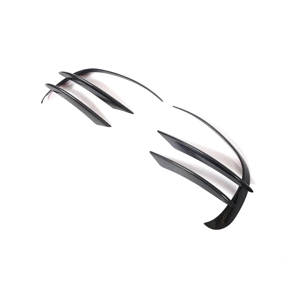 Carbon Fiber Front Bumper Fog Lamp vents- Mercedes Benz A205 C205 C43 AMG Sport 19-20